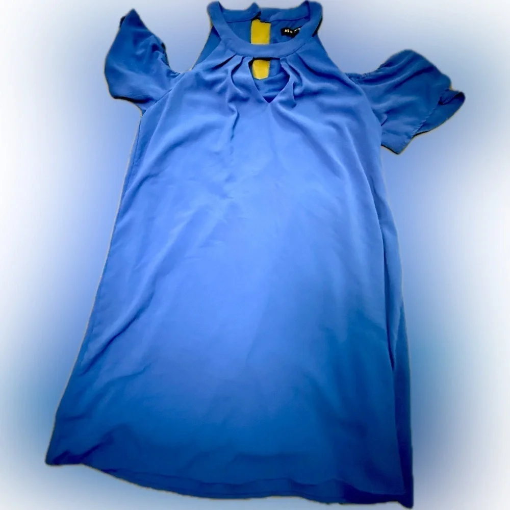 As U Wish Vibrant Blue Dress